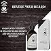 All Natural Beard Oil (Unscented) by Beard Reverence - Large 2oz Size - Premium Leave-in Conditioner, Softener, Moisturizer for Beard & Mustache Grooming, Health, Growth, and Care