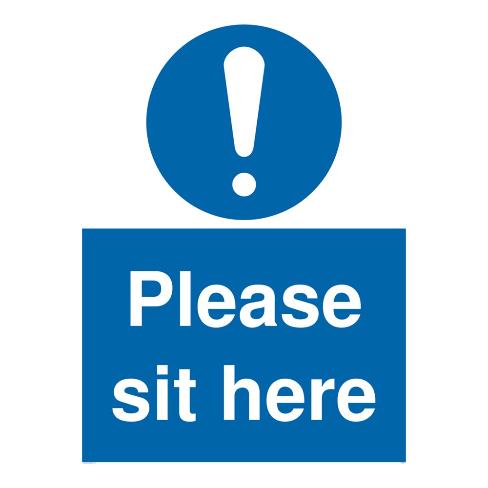 Please sit here