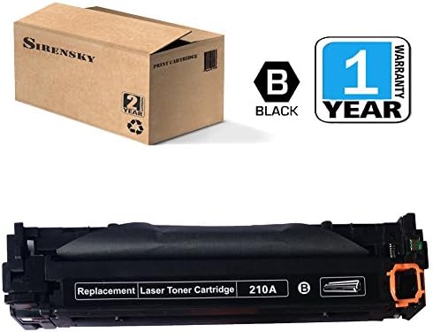 Canon 131 Toner Cartridge Black (6273B001A) Replacement for CRG131 imageCLASS MF8280CW MF628CW LBP-7110CW MF8230CN MF8280CW LBP-7100CN LBP-7110CW, Sirensky Brand (1 Pack)