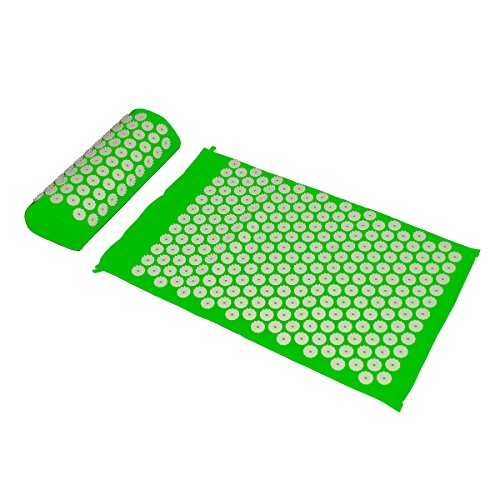 Acupressure yoga mat massager massage cushion acupressu…