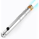 Saberforms Lightsaber Dueling Light Saber with 12 RGB Colors 16 Sound Fonts and Motion Control, Force FX Lightsabers with Premium Metal Handle and Replaceable Blade, Light Sabers for Adults, Kids