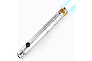 Saberforms Lightsaber Dueling Light Saber with 12 RGB Colors 16 Sound Fonts and Motion Control, Force FX Lightsabers with Pre