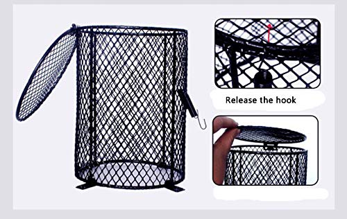 image for OMEM reptilel Heating lamp lampshade Guard Scald Protector Metal Amphi