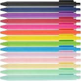 SYSDTTD Colored Pens,Fair pens With 0.7 mm Fine Tip Bulk - 14-Piece Pack - Pastel &amp; Vibrant, Colorful Smooth Writing, Lightweight Ballpoint Pen Body Teacher Essentials Gift