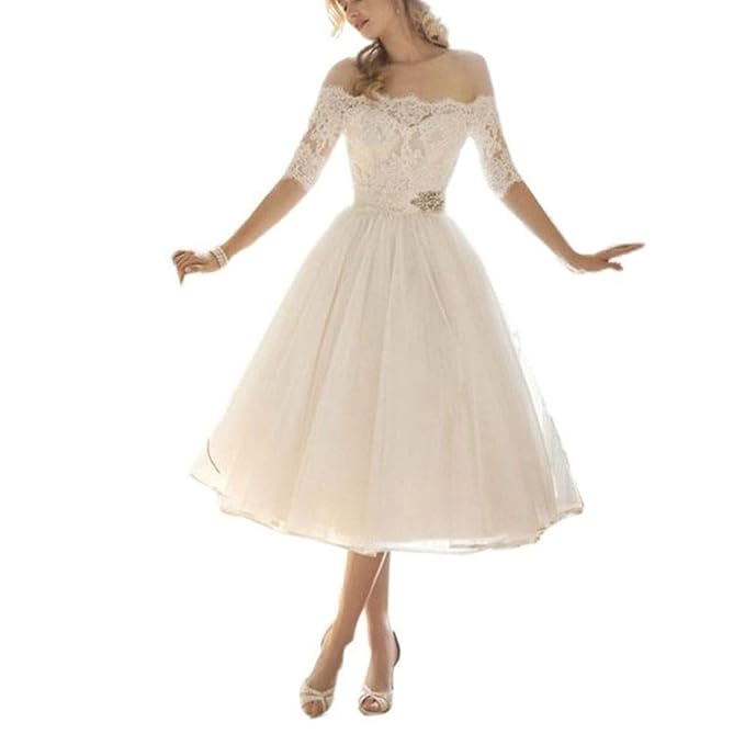 Vestido De Noche Elegante Mini Vestido De Mujer,Manga De Encaje ...