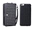 iPhone 6 Plus Wristlet, Bellivin Large Capacity Premium Woven Pattern PU Leather Detachable [Zipper Clutch] for iPhone 6 Plus/ 6s Plus 5.5