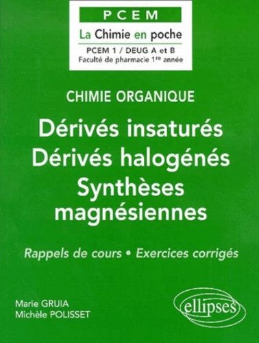 Dérivés insaturés, dérivés halogénés, synthèses magnésiennes