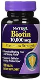 NATROL BIOTIN MAXIMUM STRENGTH 10,000 mcg(PACK OF 5)