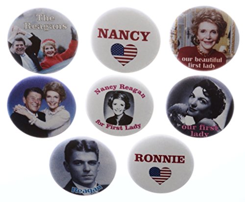 Set 8 President Ronald & Nancy Reagan 1.25