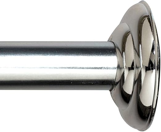 Amazon Com Zenna Home 648ss Builder Shower Curtain Rod 41 To 72