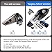 Vacplus Car Vacuum Cleaner High Power, Vacuum Cleaner for Car with 1 Extra Stainless Steel Filter, 12V Car Vaccum, Handheld Mini Auto Vaccum for Car Vehicle – Blue & Black