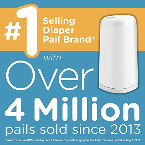 Diaper Genie Expressions Pail OdorControlling Baby Diaper Disposal
