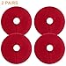 JARMOR Earpads Sweater Cover Protectors with Knit Fabric for Beats Solo 3/2 Wireless/Wired, Solo HD/Mixr/EP Headphones and Other Headsets with 1.57-3.14 Inch Ear Cushions [ 2 Pairs ] (Red)thumb 3