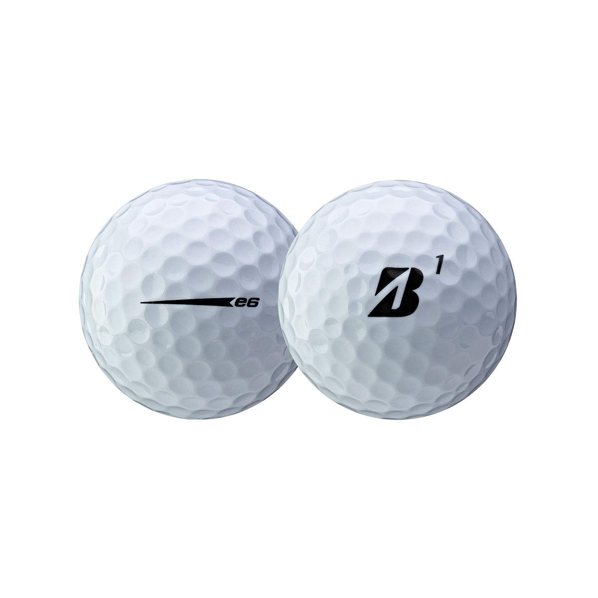 BRIDGESTONE 2019 e6 Golf Balls (One Dozen), White Pricepulse