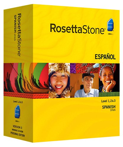 Rosetta Stone V3: Spanish (Spain) Level 1-3 Set with Audio Companion [OLD VERSION]