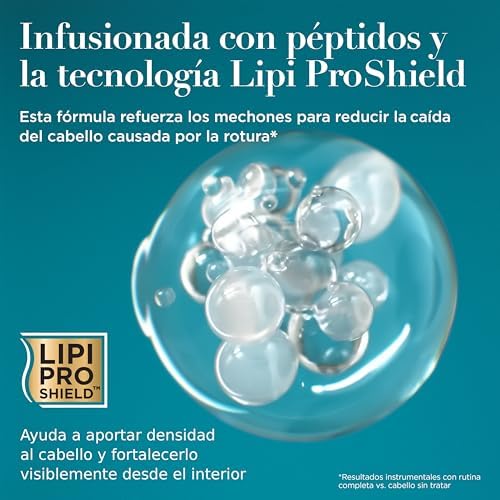 ProGrowth + Peptide Acondicionador Hidratante, Densificador, 385 ml