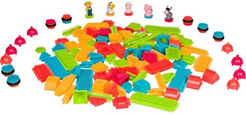 Building Blocks Set for Toddlers - Educational Toys for 2+ Years Old - 250 Pieces + 8 Figures
