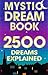 Mystic Dream Book: 2,500 Dreams Explained by 
