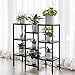 SONGMICS Bamboo Customizable Plant Stand Flower Pots Holder Display Utility Shelf Bathroom Storage Rack Shelving Unit Brown UBCB93BRthumb 2
