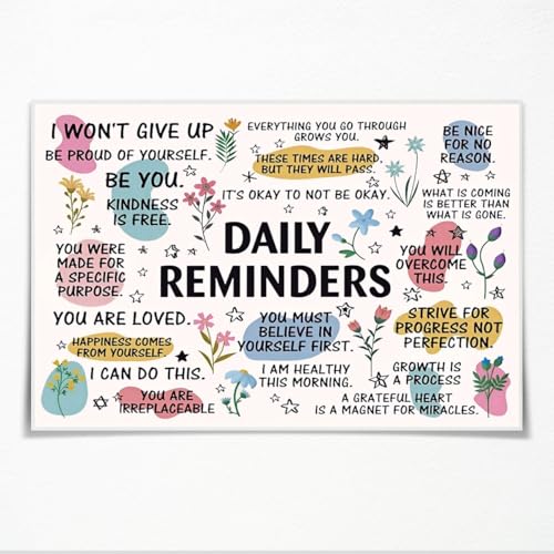 Artellix Daily Reminders Inspirational Poster