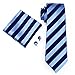 Hi-Tie Classic Blue Men's Tie Set Business