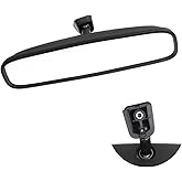 Interior Rear View Mirror,Compatible with Hyundai 11-23 Elantra,Sonata,Santa Fe,Tucson,Veloster,Kia10-23 Forte,Optima,Forte5,Rio,K5,Sedona,Sportage Sorento,SoulDay/Night Mirror 851013X100