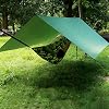 camouflage net Camping tentzeil, anti-uv-tarp voor hangmat met touwen en haringen, 210D waterdicht zeil voor tent…