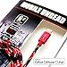 Mobile Undead [Apple MFi Certified] Lightning to USB-A Braided Cable, 5 Feet for iPhone 14/13/12/11 Pro Pro Max Plus Mini XS XS Max XR X 8 8 Plus 7 7 Plus iPad Pro Air Mini iPod (Vampire)