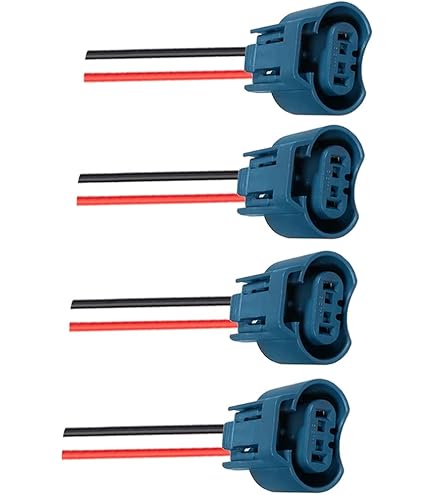 LED Headlight Adapter JUSTTOP 9005 9006 HB3 HB4 Female Wiring Harness Connectors - 2PCS Headlight Fog Lamp Adapter Pigtail Plugs 6 Inch Length LED Headlight Adapter Sockets - Foto 9