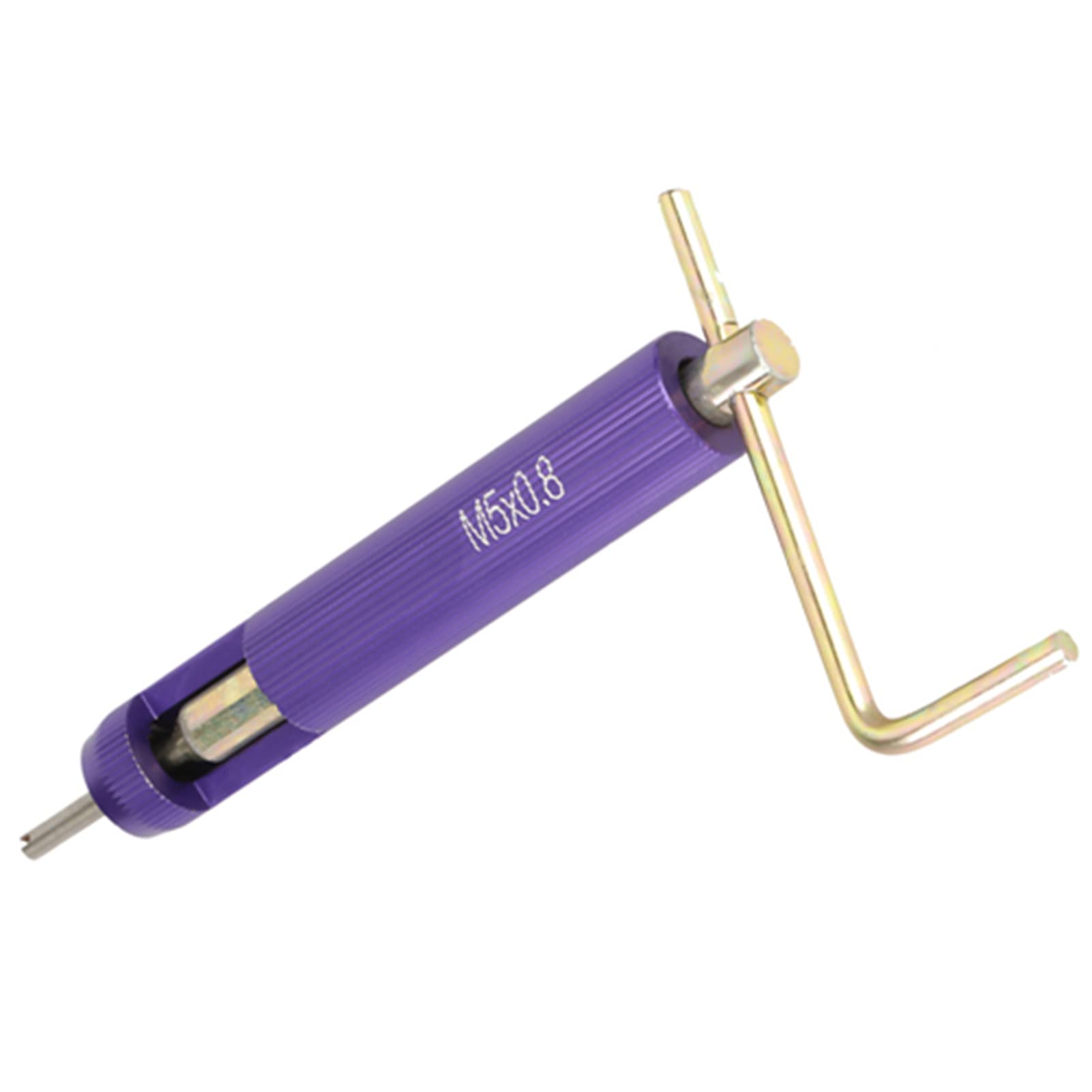 Candeon Helicoils Thread Repair Kits - 50pcs M5 x 2D Stainless Steel Coiled Wire Helical Screw Thread Inserts