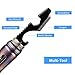 Tactical Pen Self Defense Tool for Survival - Titanium Badass EDC Pen - Tactical Flashlight, Ballpoint Pen, Glass Breaker, Multitool - 2 Inks & 3 Batteries Sets - Gift Boxed