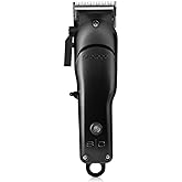 Stylecraft Prot&eacute;g&eacute; Cordless Hair Clipper Super Charged Motor, Matte Metallic Black