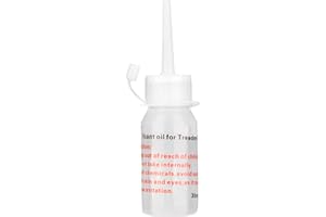 Generic Lubrication Performance, Prolong Service Life, Reduce Motor Load, 3 Bottles Pack 30ml Silicone Universal Treadmill Be