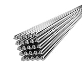 Walmeck 20PCS 2mm500mm Low Temperature Aluminum Welding Rod No Need Solder Powder