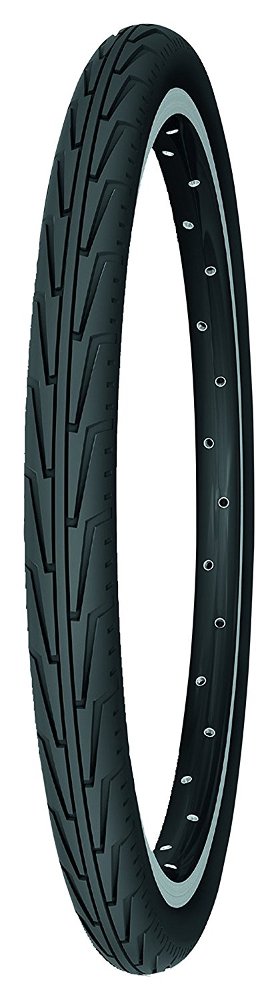 Cicli Bonin Unisex Adult Michelin Junior City Tyres - Black/White, One Size