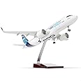 QIYUMOKE 1/100 Scale A320 neo Prototype Model Airplane -Diecast Airbus A320 Model Plane Kit with Stand (14 in-L) Pre-Built Model Aircraft for Adult -Aviation Creative Gifts, Collection Display