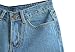 Juniors's Denim Vintage Retro High Waist Jeans Short