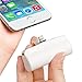 iWALK Portable Charger Power Bank with Lightning Cable Built in, 3300mAh Cell Phone Power Bank Lightning Input/Output, Portable Phone Charger for iPhone 7,7 Plus, 6s, 6 Plus, SE, White