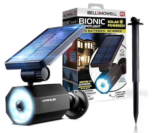 Bionic Solar Motion Sensor Spotlight