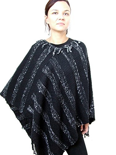 wool poncho sweater