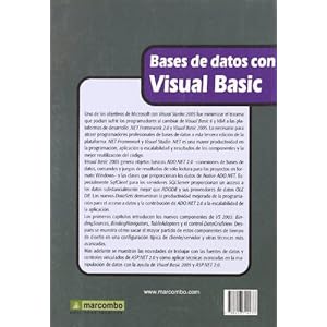 Bases de Datos con Visual Basic: Edicion Visualbasic 2005. Asp.net 2.0