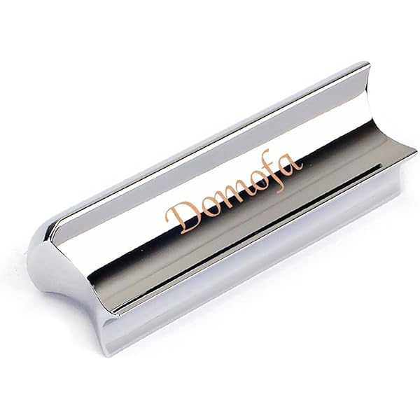 Comphic Guitar Slide Tone Bar For Dobro,Lap Guitar,Hawaiian Guitar,Electric Guitar With Celluloid+Thumb&Finger Picks Plectrums