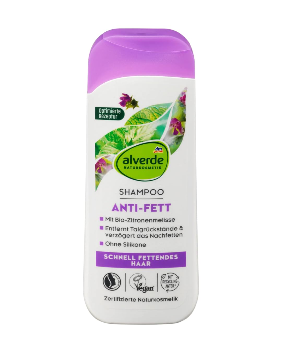 Alverde Anti-Fett Shampoo for Greasy and Normal Hair 200 ml