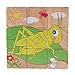 Rolimate Educational Preschool Wild Insect Wooden Cube Block Jigsaw Puzzles - Spider Grasshopper Ladybirds Butterfly Snails Bee, Birthday gift toy for Age 1 2 3 4 5 6 7 Years Old and Up Toddlers Kids