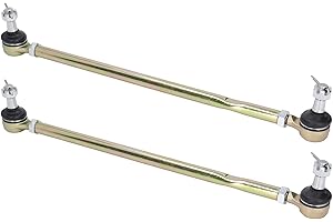 Tbest Steering Tie Rod Ends Kit Replacement 2 Sets High Grade Metal Alloy Durable Direct Fit Suspension Ball Joint For QUADSP