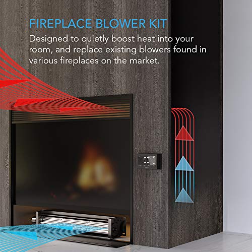 Ac Infinity Airblaze T10 Universal Fireplace Blower Fan Kit