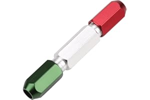 Double End Aluminum Alloy Pin Gage Handle, Go No Gauge Dedicated Handle Holder for Headspace Dimensional Gauges Plug Green Re