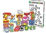 Vilac Set of 18 Keith Haring Stacking Figures