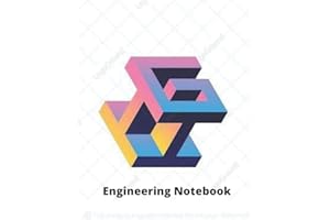 Engineering Notebook: Isometric Notebook: Isometric Graph Paper Notebook - 120 Pages - 1/4 Inch Equilateral Triangle - 3D Des