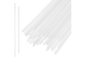 BENECREAT 48Pcs PP Plastic Boning 7.8/9.8 inch Corset Webbing Boning 6mm Wide for Bridal Dress Bustle Handmade Craft Wedding 